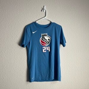 BUDDY HIELD SACRAMENTO KINGS DRI FIT SHORT SLEEVE MENS SMALL